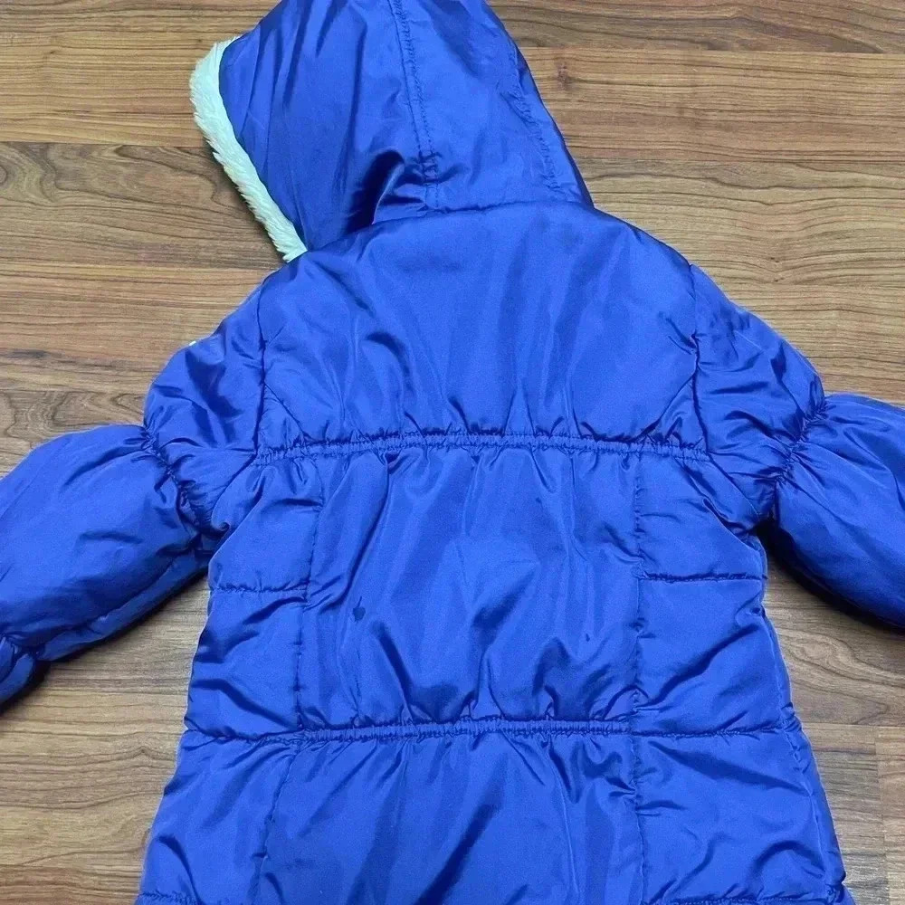 OshKosh B’gosh girl purple winter jacket, size 4 - Picture 7 of 7